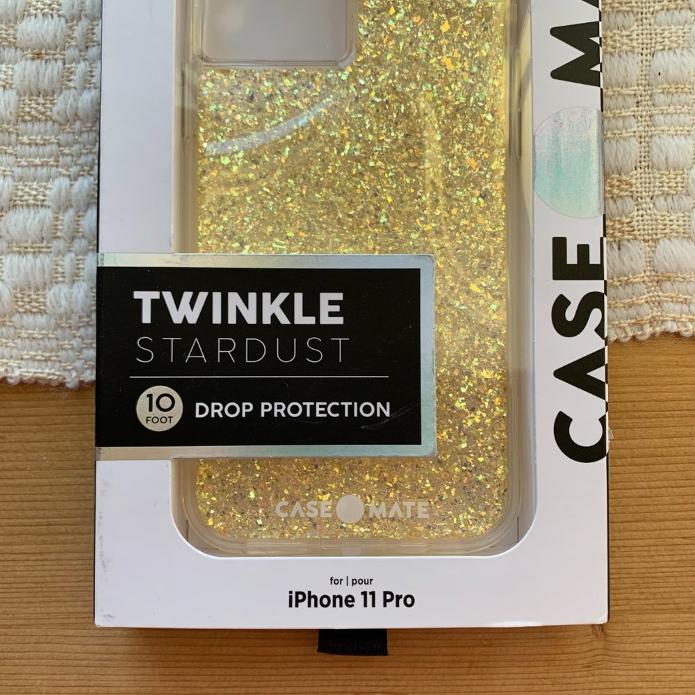 NEW casemate gold twinkle stardust phone case ✨ iphone 11 pro - Picture 3 of 11